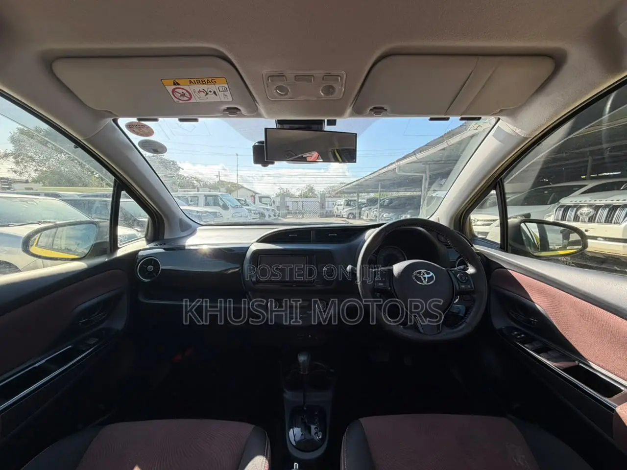 Toyota Vitz 2019 Yellow