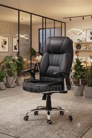 Office Chairs; High Backrest Leather Recliner Managers Office Chairs