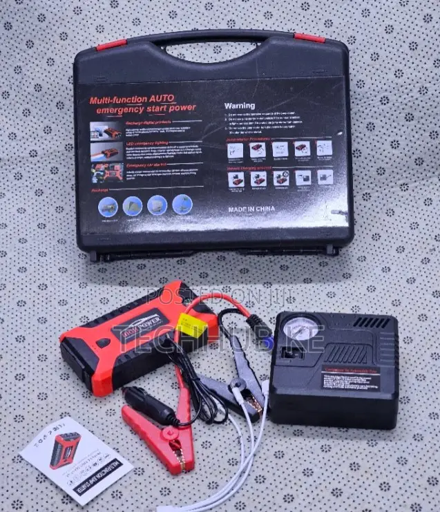 Car Jump Starter Pack Booster Charger Battery Power Bank 12V 99800mAh