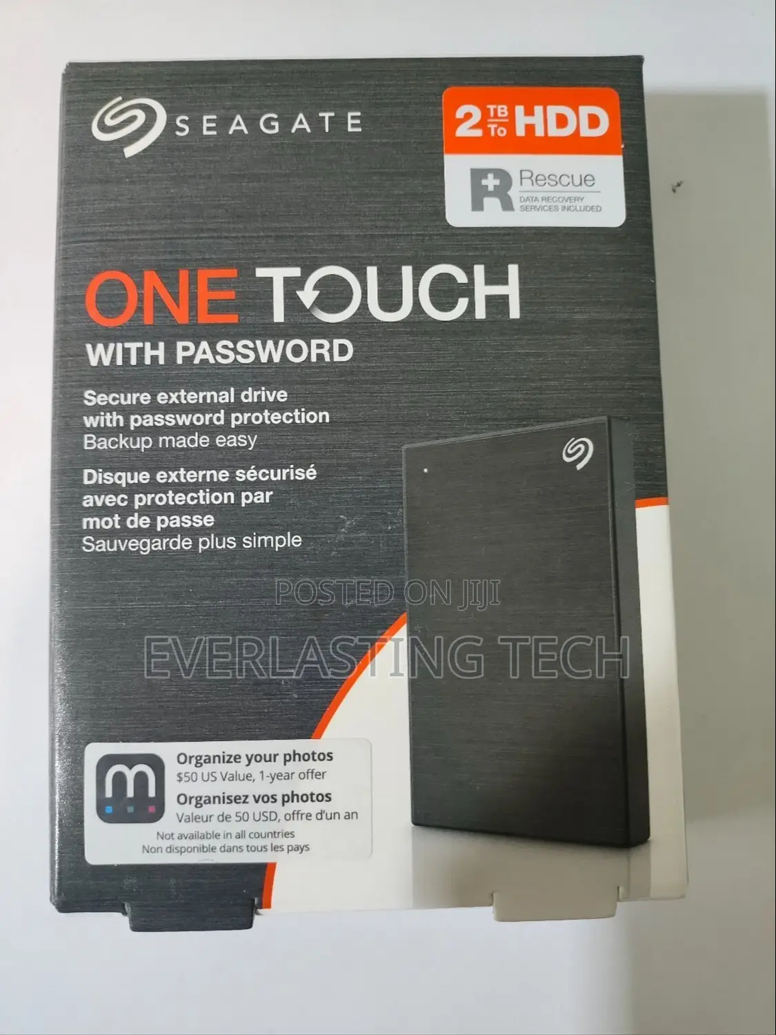 Seagate One Touch 2TB Portable External Hard Drive