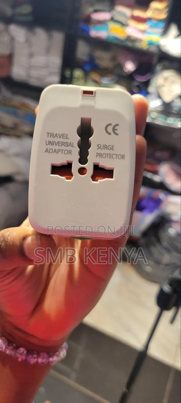 Global Travel Socket Adapter With Surge Protector - thumbnail 2