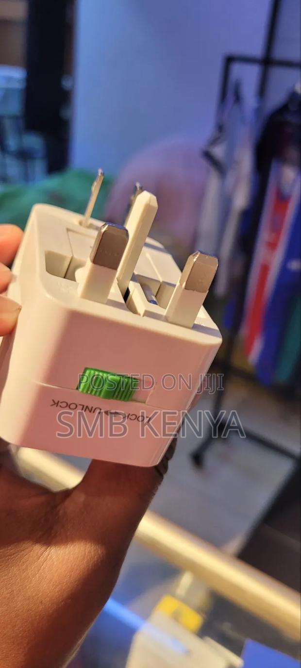 Global Travel Socket Adapter With Surge Protector - thumbnail 3