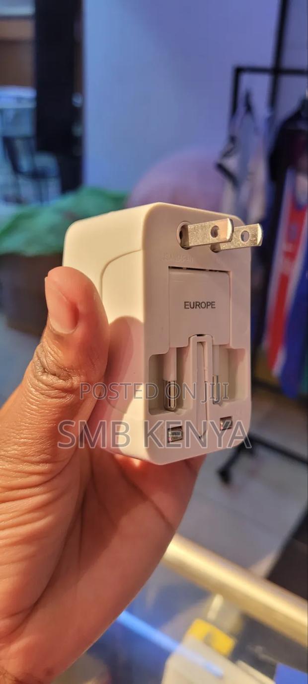 Global Travel Socket Adapter With Surge Protector - thumbnail 4