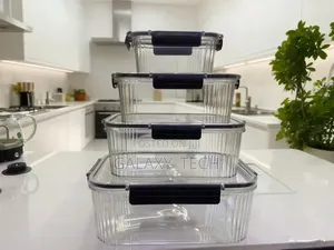 4pcs/Set Food Storage Containers Organizers