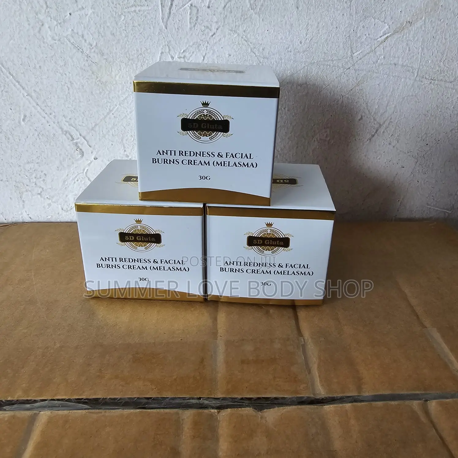5D Gluta Melasma Cream (Anti-Redness Facial Burns)