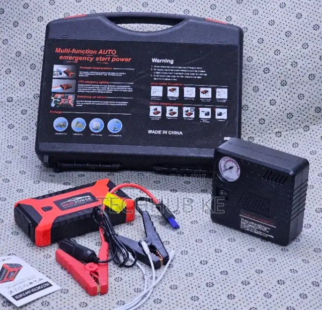 99800mAh Multi-Function Jump Starter Car Powerbank