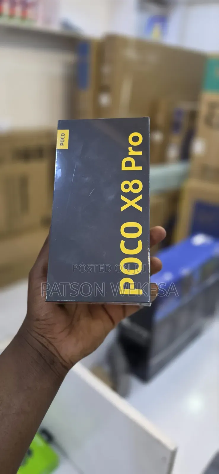 New Xiaomi Poco X8 Pro 256 GB Black
