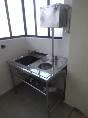 Medical‐Grade Stainless Steel Sluice Sink