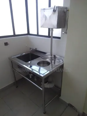Medical‐Grade Stainless Steel Sluice Sink