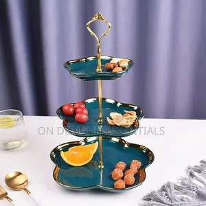 Tower Stand Ceramic Fruit Plate or Cake Plate