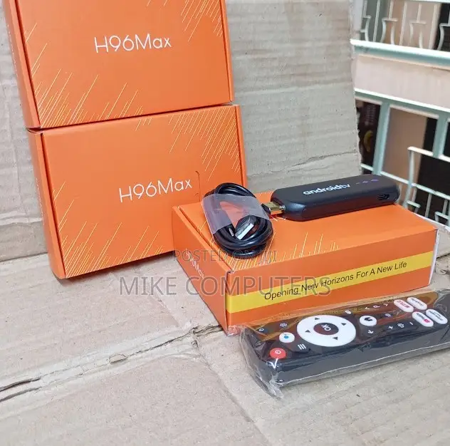 H96 Max TV Stick With Digital Apps Installed