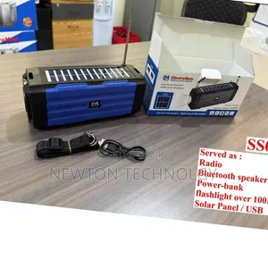 Electromate Solar Flashlight Wireless Robot Speaker