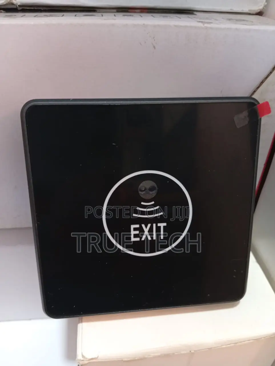 WNT86E Abs No Touch Exit Button With Infra RED Sensor Black