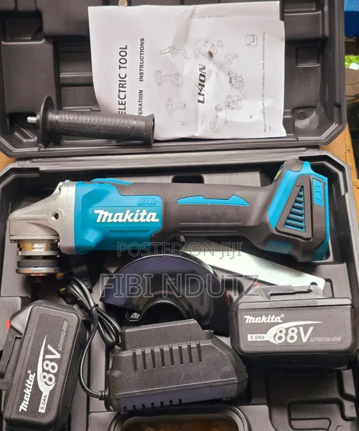 88V MAKITA Cordless 4Inch Angle Grinder/Rechargeable Angle Grinder