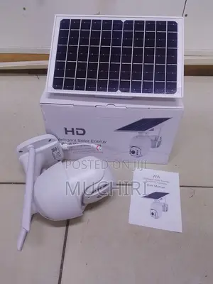 UBOX 4G SIM Card Solar Camera With Two Way Audio 4mp Video