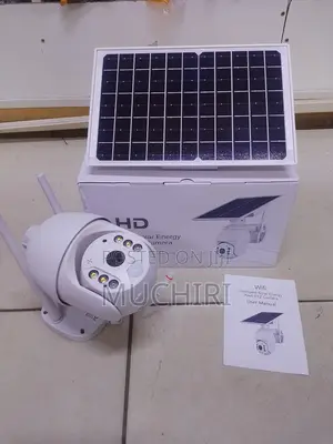 UBOX Single Lens PTZ Solar Camera for Home Business