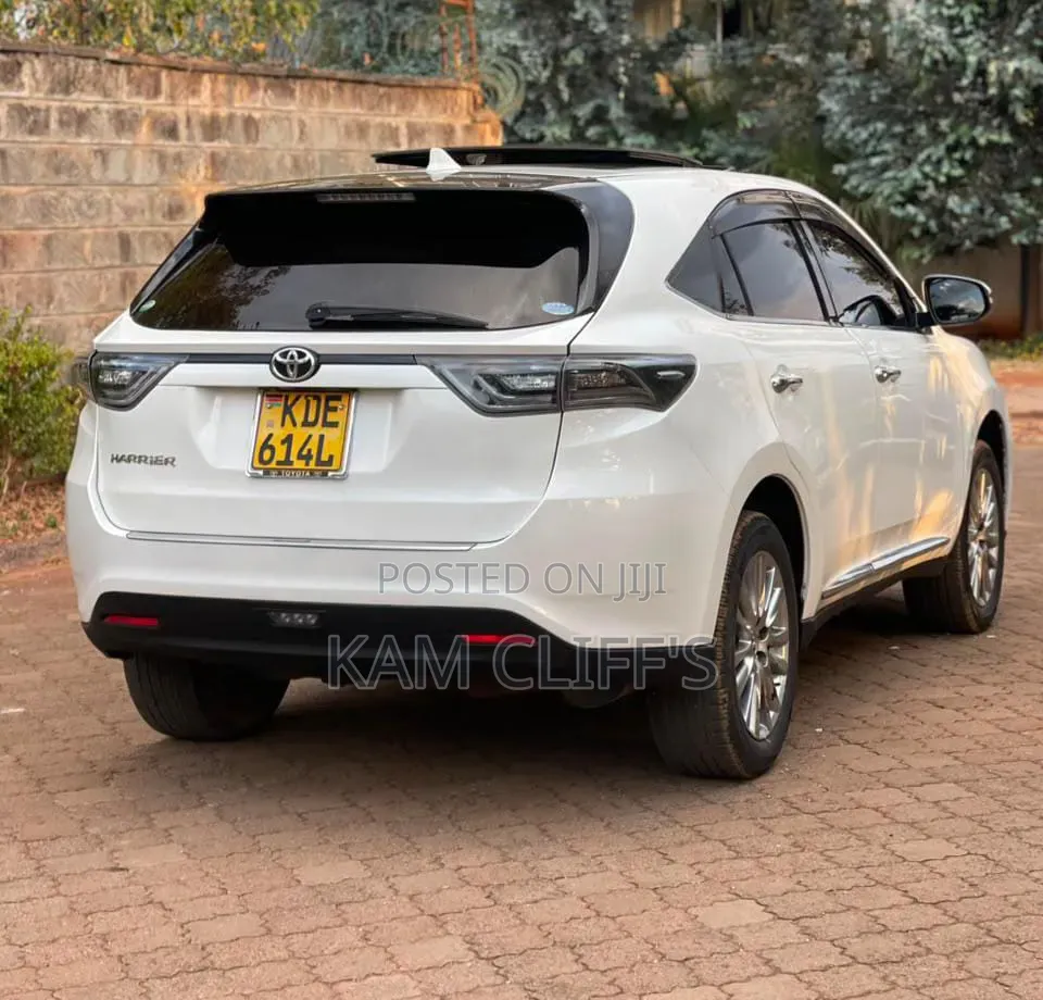 Toyota Harrier 2014 White