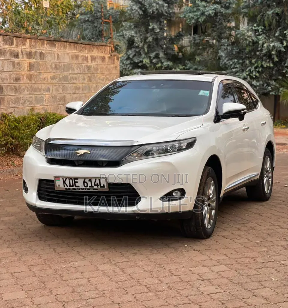 Toyota Harrier 2014 White