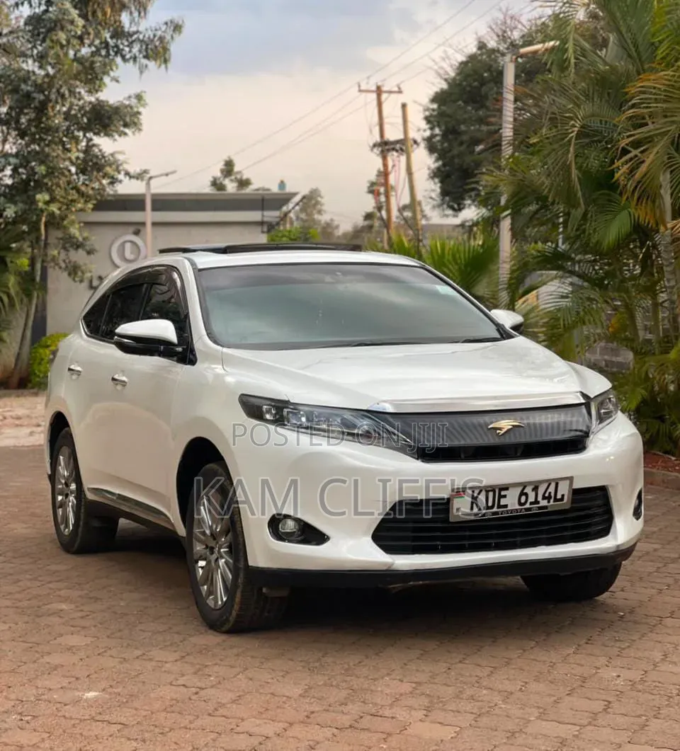 Toyota Harrier 2014 White