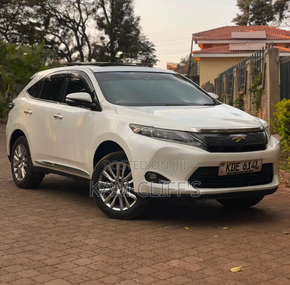 Toyota Harrier 2014 White