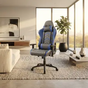 Office Chairs; Blue Gamers Studio Leather Chairs