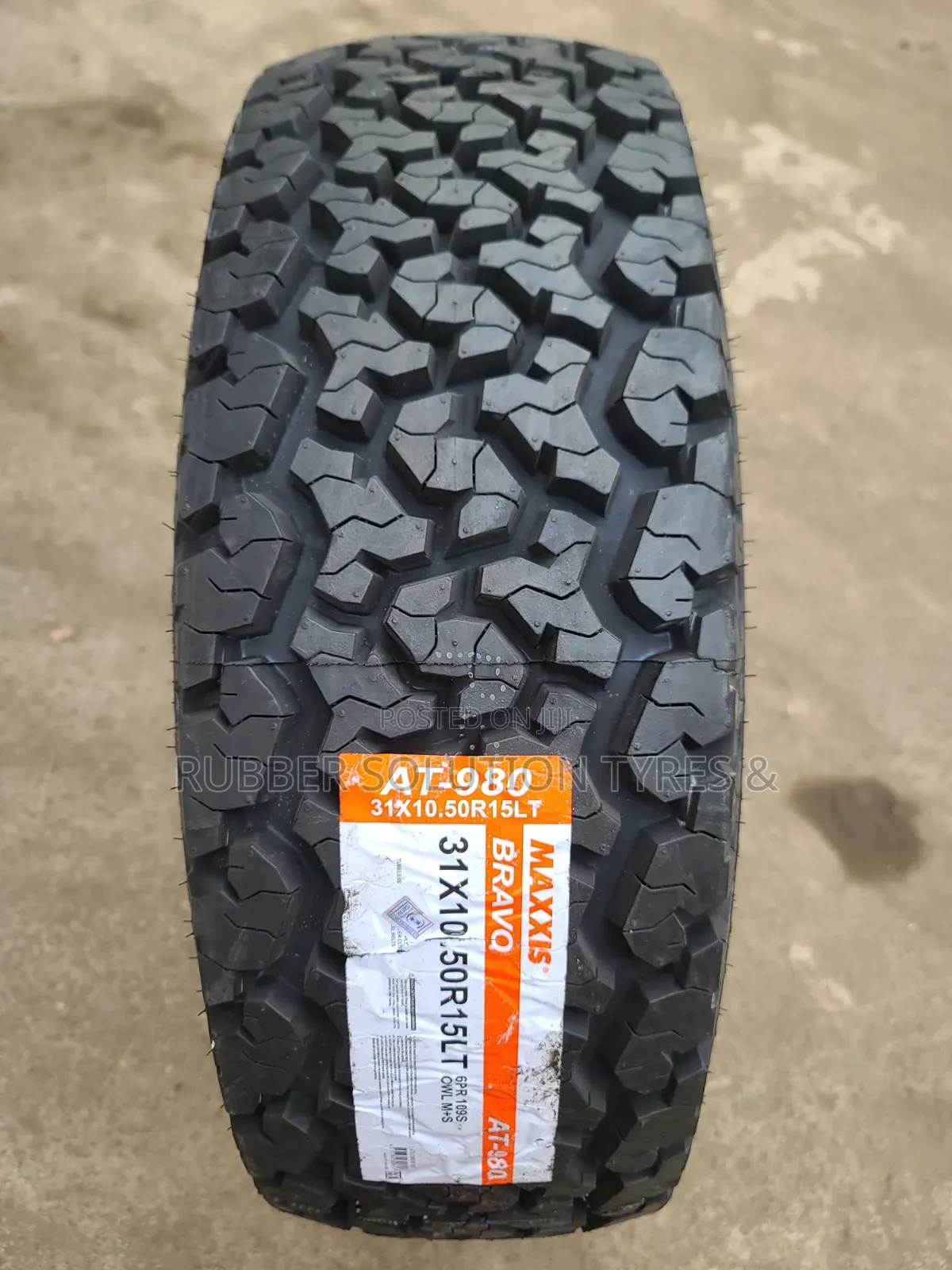 31x10.50 R15 Maxxis Tyres Bravo a/T980 All-Terrain LT6pr