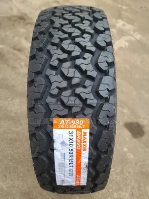 31x10.50 R15 Maxxis Tyres Bravo a/T980 All-Terrain LT6pr