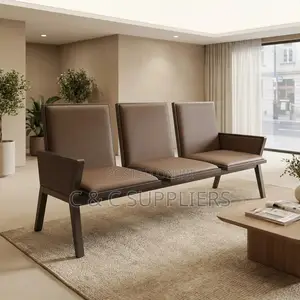 3-Seater Heavy Duty Airport Waiting Bench.