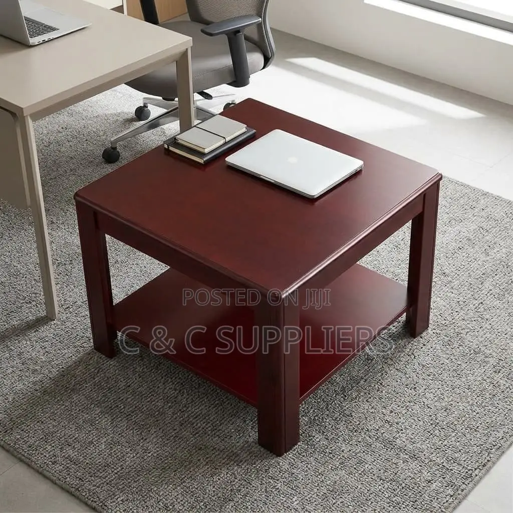 Square Shaped Reception Coffee Table'