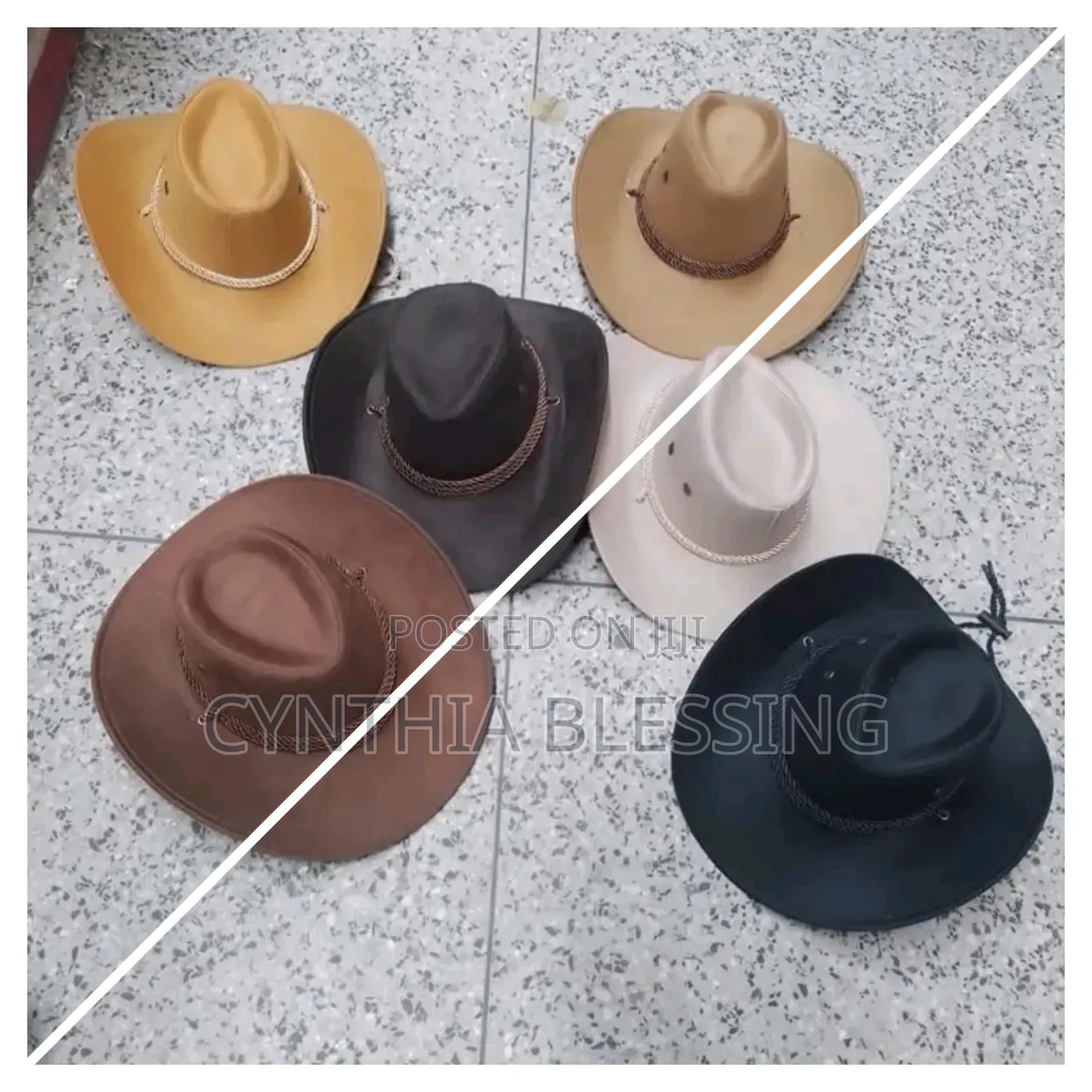 Fashion Cowboy Hats in Various Colours