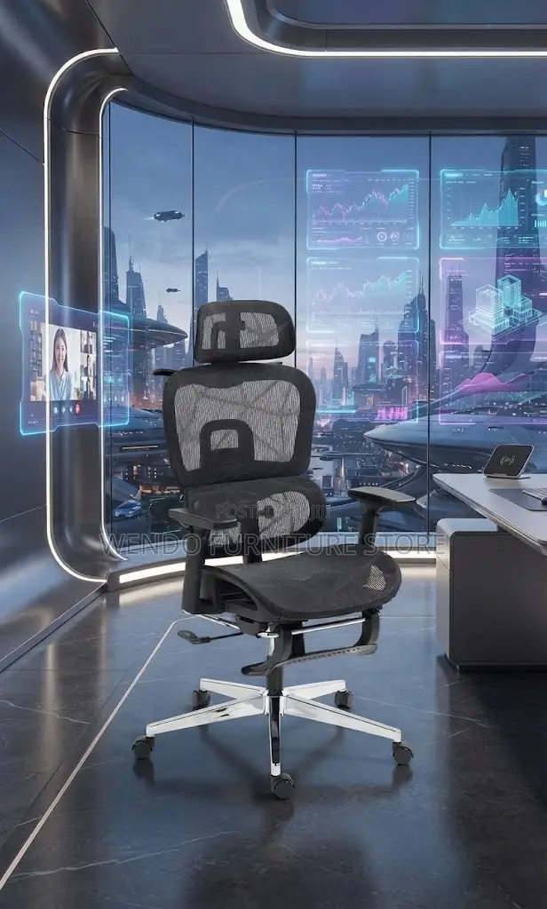 Office Chairs; Executive Office Recliner Seat With Footrest