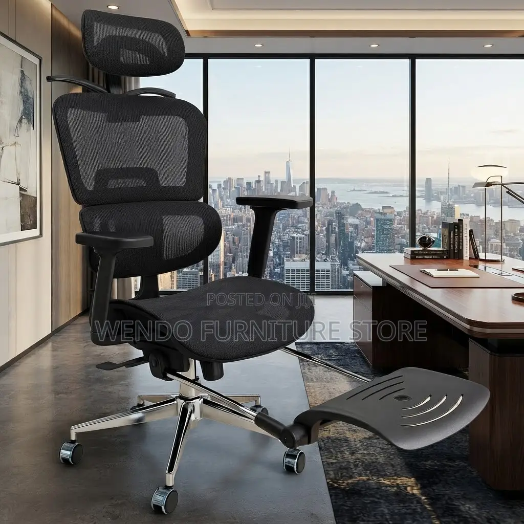 Office Chairs; Executive Office Recliner Seat With Footrest