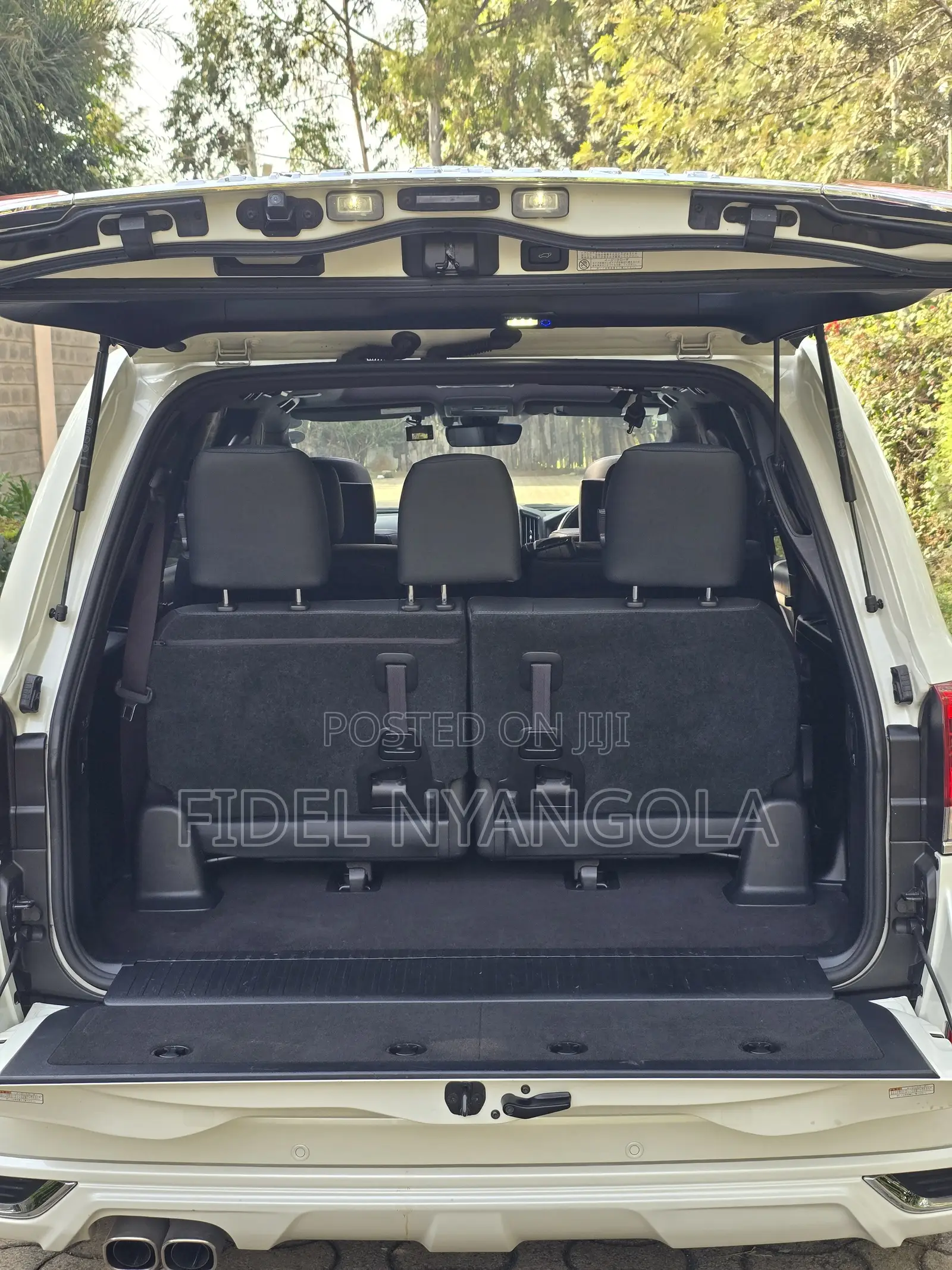 Toyota Land Cruiser 4.6 V8 ZX 2019 White