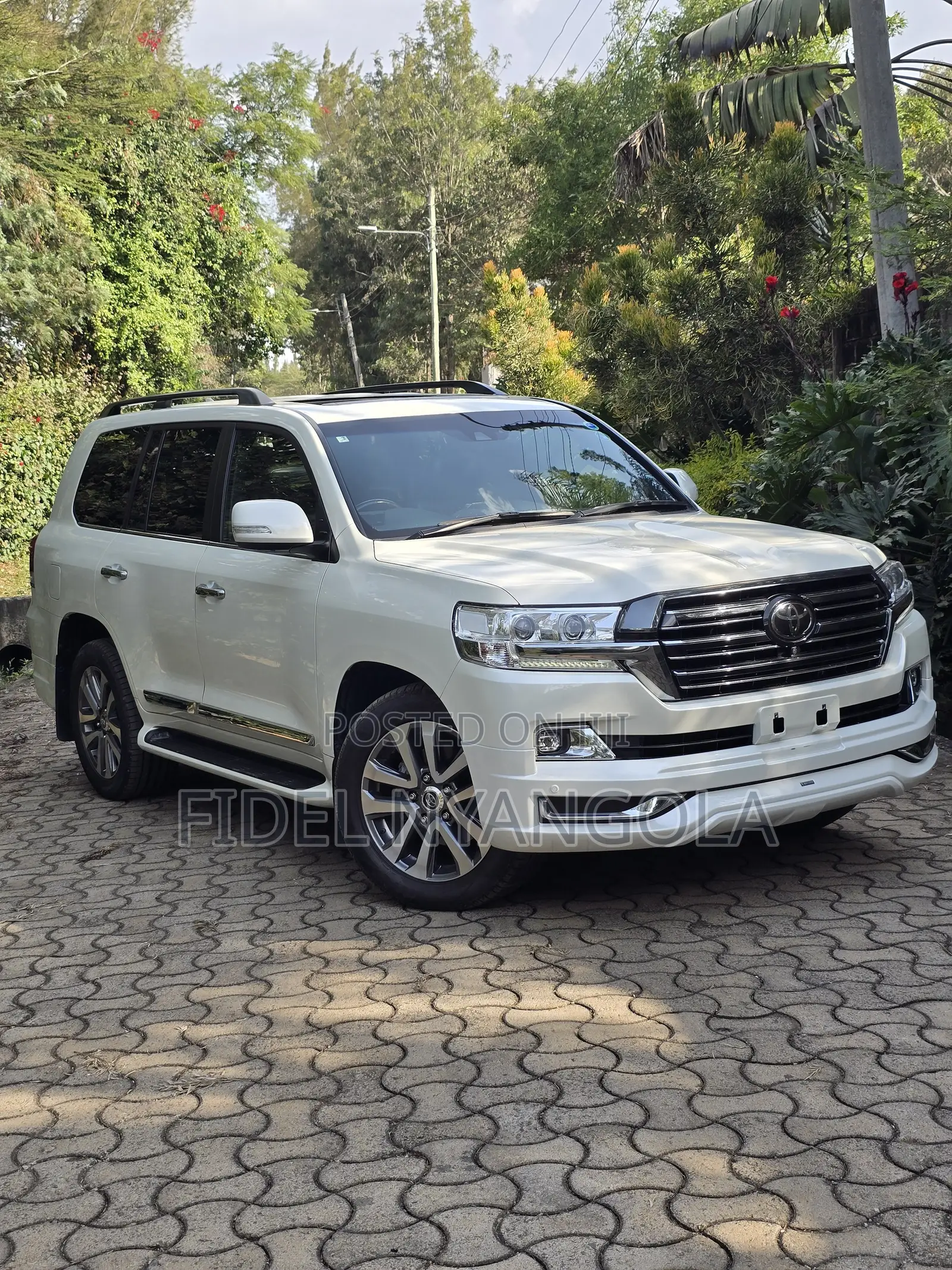 Toyota Land Cruiser 4.6 V8 ZX 2019 White