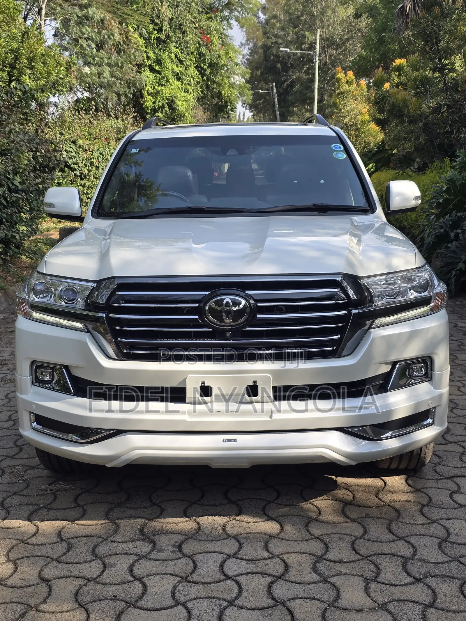 Toyota Land Cruiser 4.6 V8 ZX 2019 White