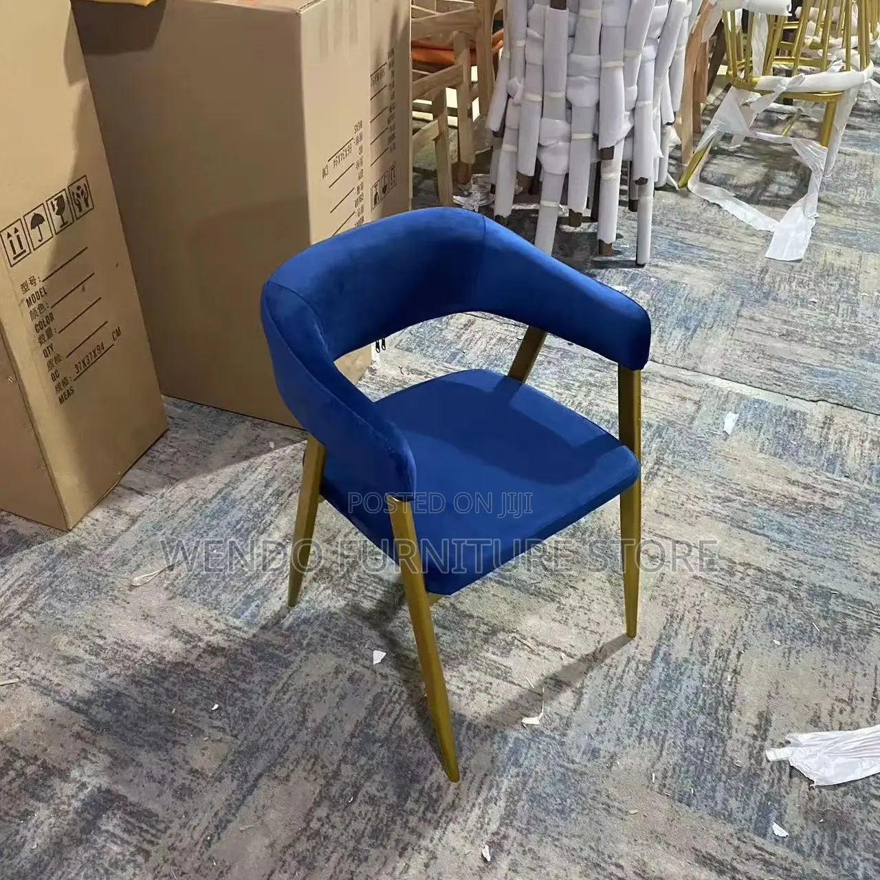 Dining Chairs; Home Armed Colored Dining Chairs