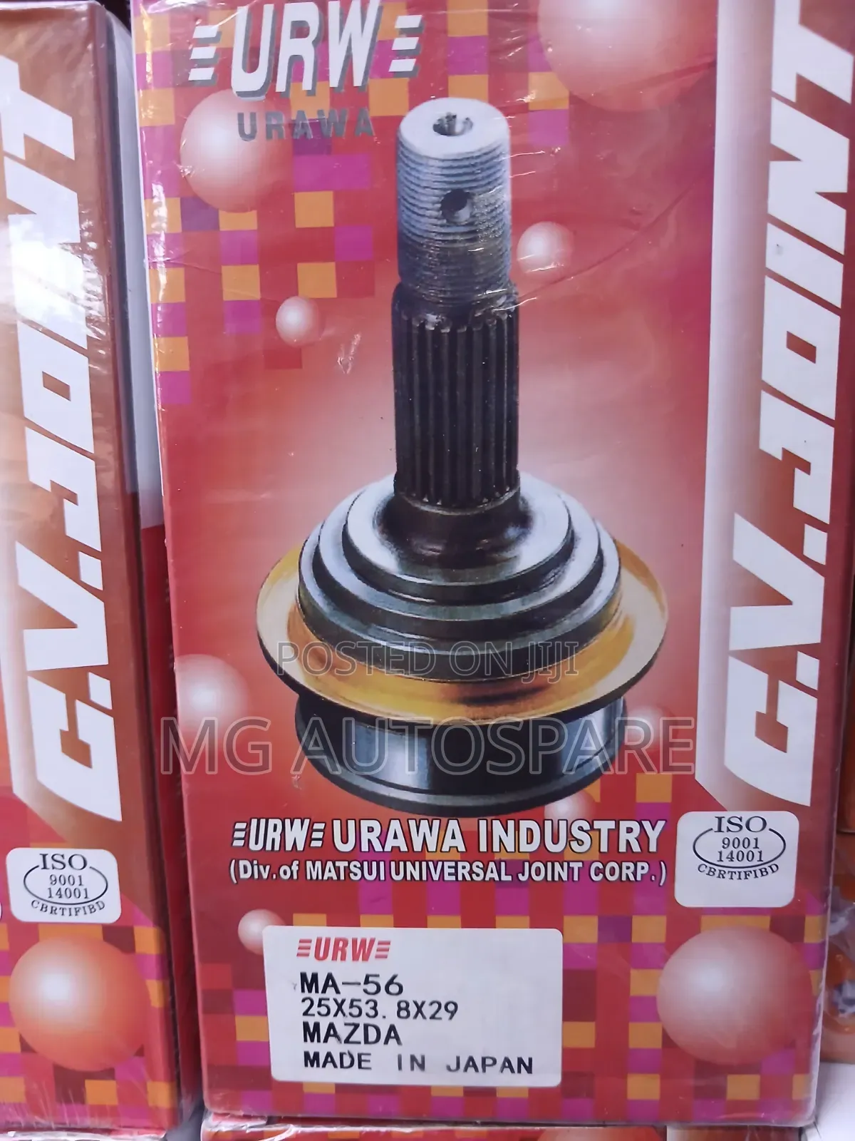 Cv Joint Ma 56 for Mazda