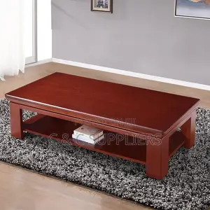 Office Coffee Table-Mahogany