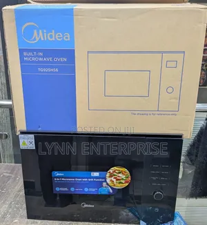 Midea 25L 900W Built in Microwave Oven AG925BVE-BK