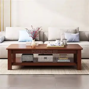 Office Coffee Table-Mahogany