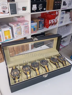 Leather Watch Organiser 6/12 Slots