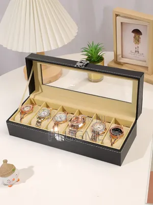 Leather Watch Organiser 6/12 Slots