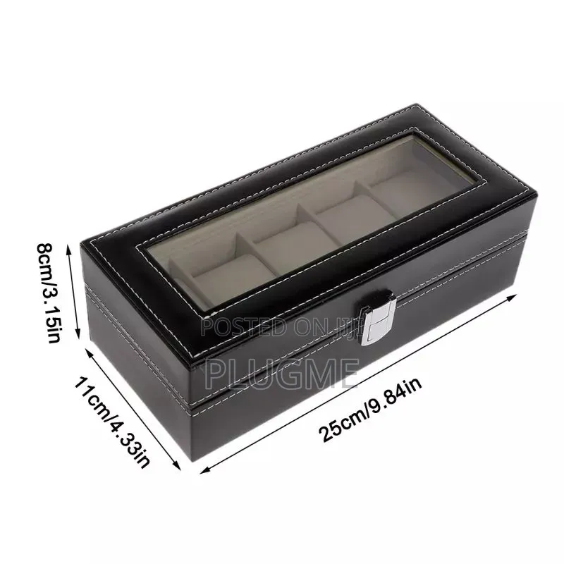Leather Watch Organiser 6/12 Slots