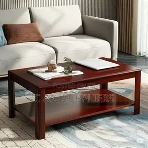 Office Coffee Table-Mahogany