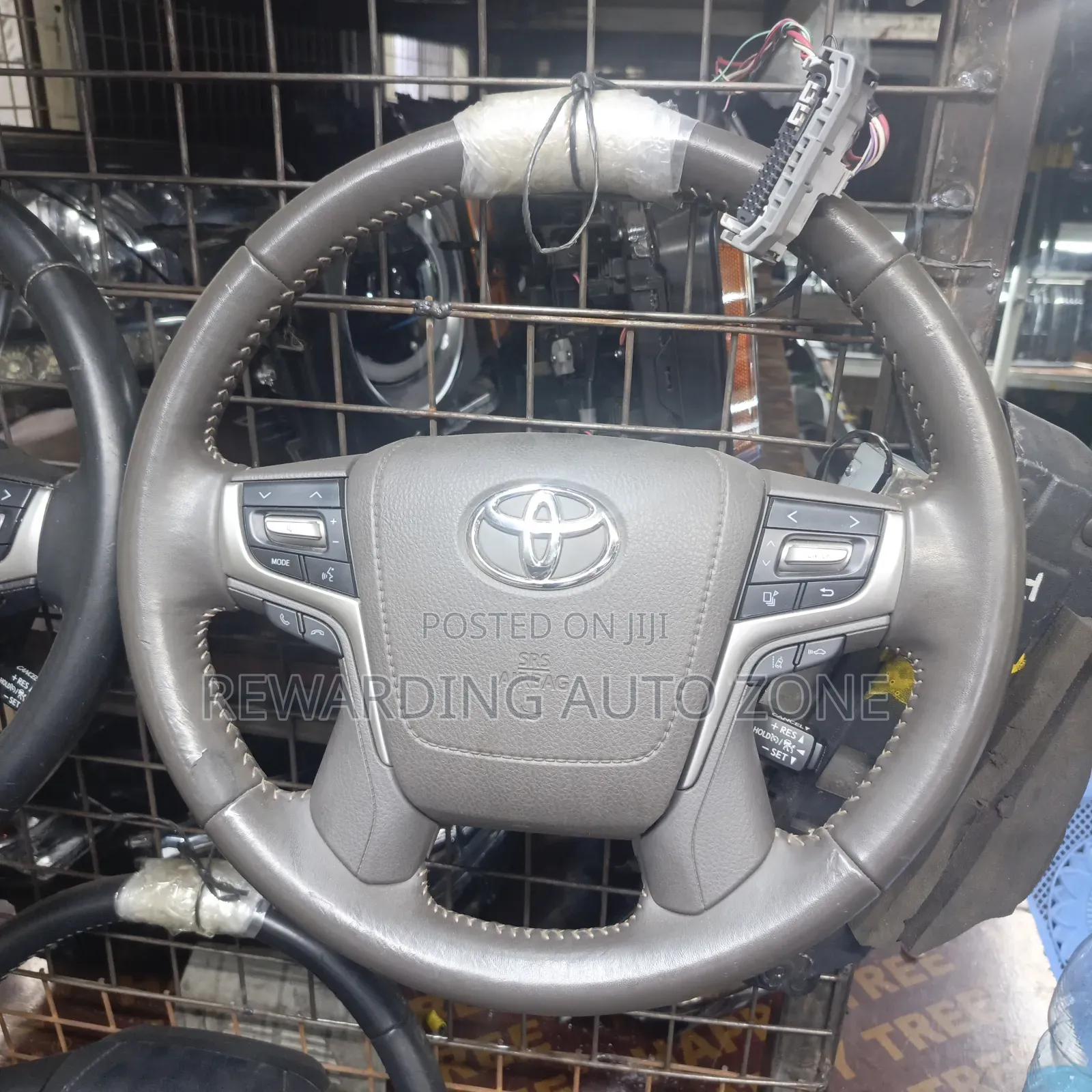 Prado 165 2019 Model Steering Airbag Complete. Beige Colour
