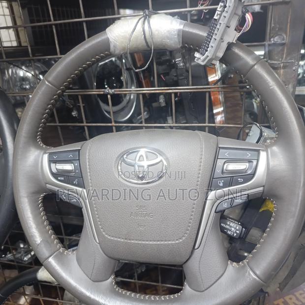 Prado 165 2019 Model Steering Airbag Complete. Beige Colour - thumbnail 2