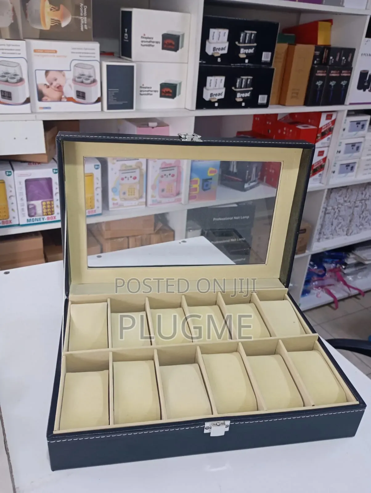 Leather Watch Organiser 6/12 Slots