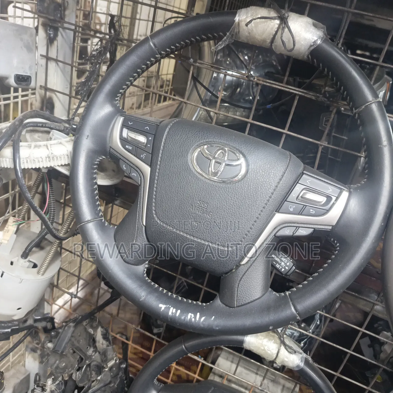 Prado 165 Steering Airbag Complete Black