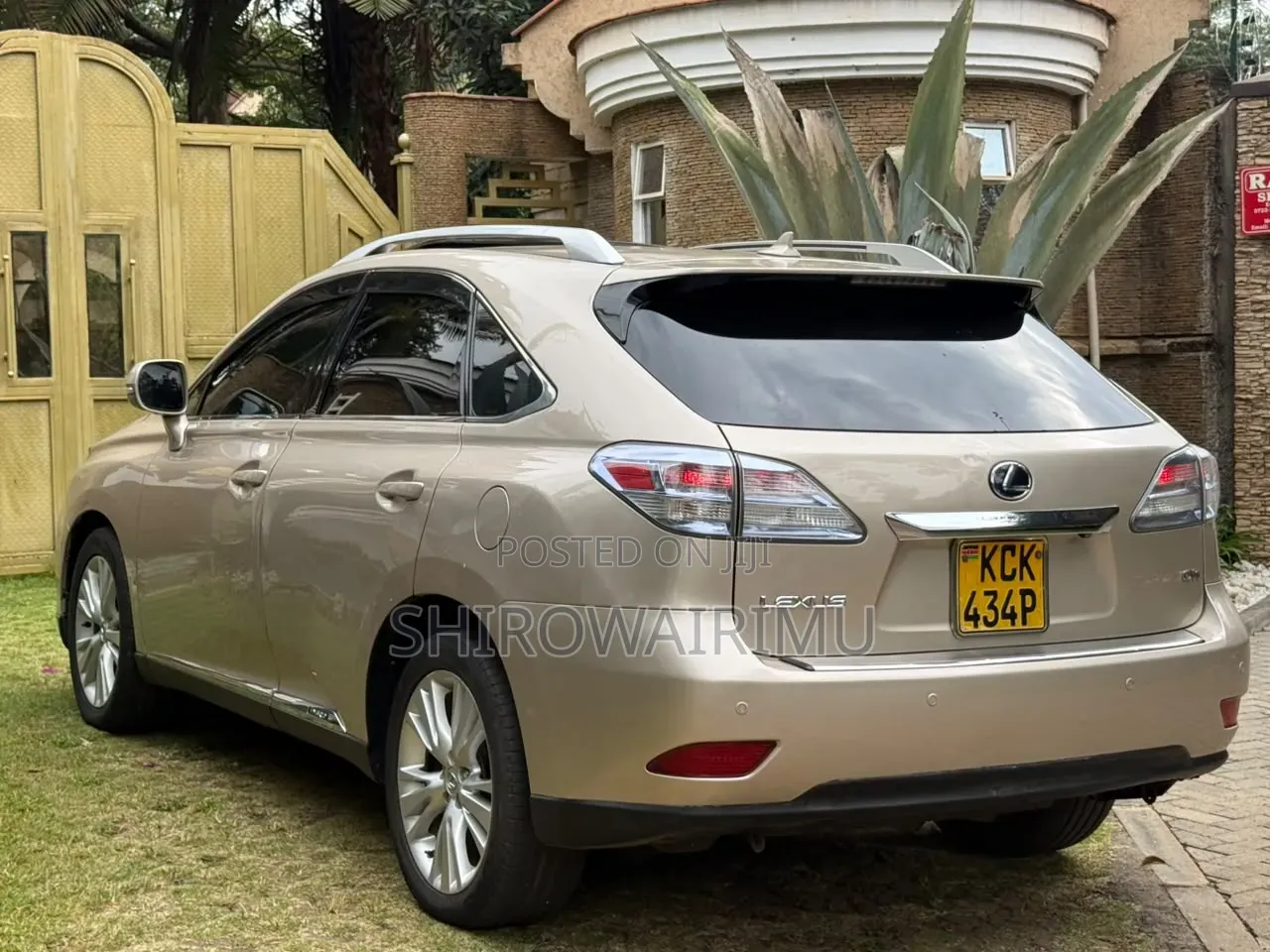 Lexus RX 2010 Beige