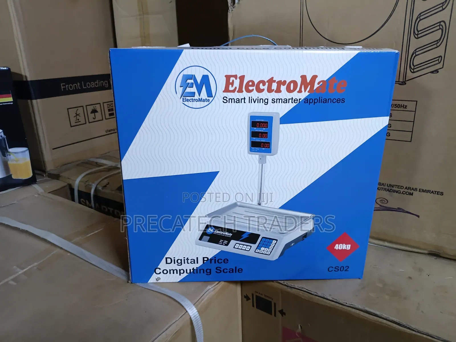 ElectroMate 40KG Commercial Price Computing Scale